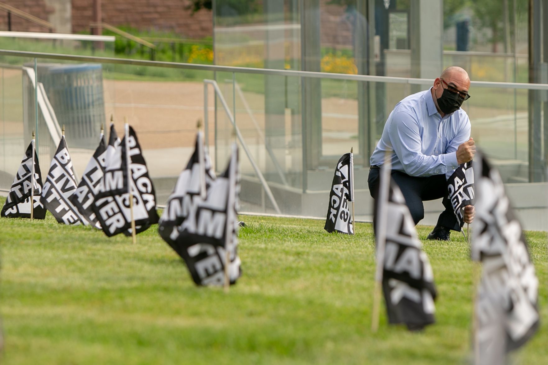 Washington University commemorates George Floyd's murder